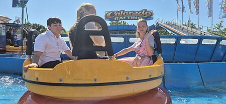 Besuch auf dem Volksfest